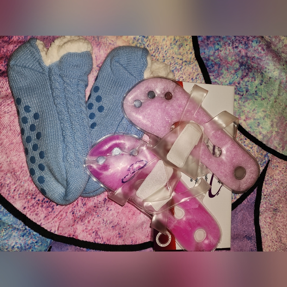 #207 Gift Foot Spa Warmer & Slippers